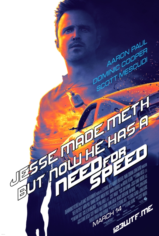 Need for Speed 01 poster (WTF Saint Pauly )