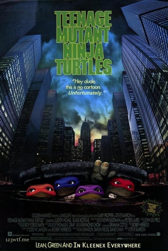 Teenage Mutant Ninja Turtles 01 poster (WTF Saint Pauly)