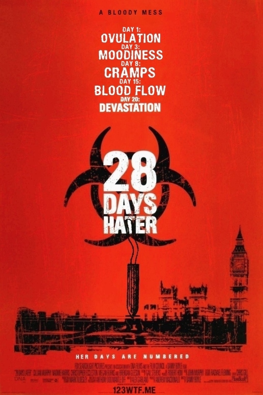 28 Days Later 01 poster (WTF Watch the Film Saint Pauly)