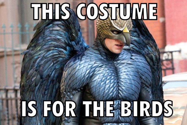 Birdman 42 meme bird (Watch the Film WTF Saint Pauly)