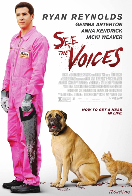 The Voices 01 poster (Watch The Film WTF Saint Pauly)