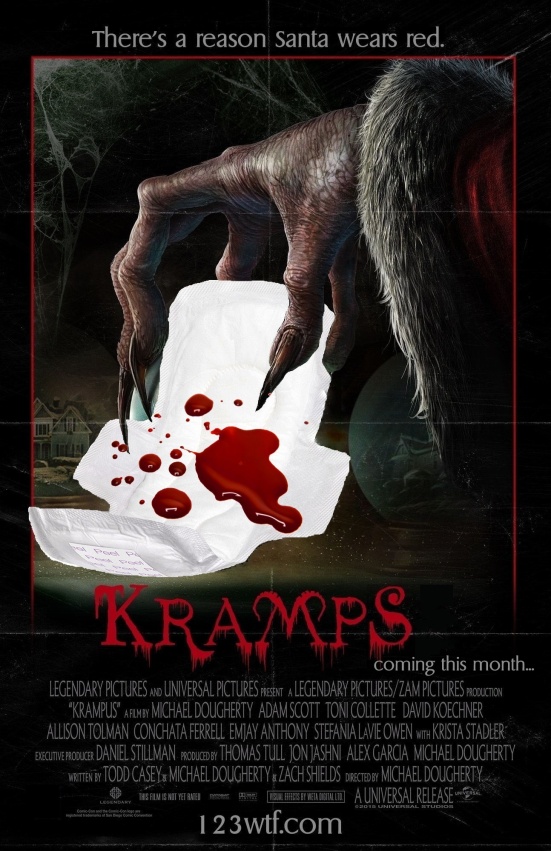Krampus 01 poster (WTF Watch The Film Saint Pauly)