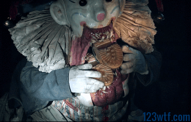 Krampus 17 GIF Foot in your mouth (WTF Watch The Film Saint Pauly)