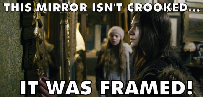 Ghostland 42 meme This mirror isn't crooked, it was framed Watch The Film 123WTF Saint Pauly