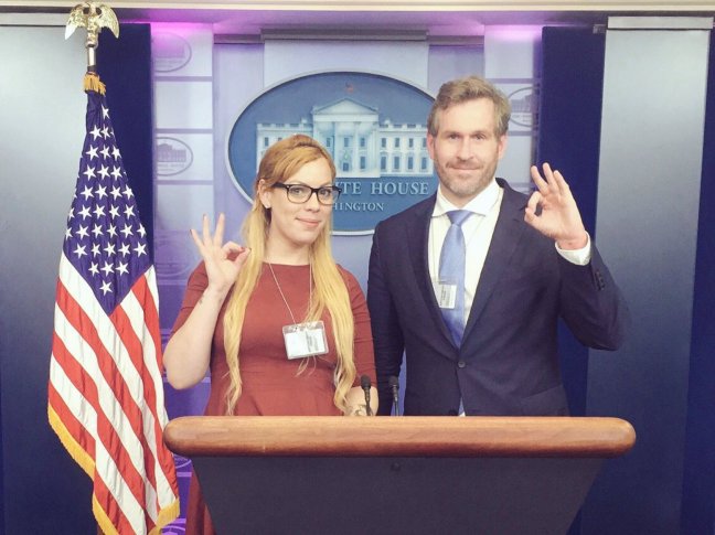 Racist White House 10 Cassandra Fairbanks and Mike Cernovich 123WTF Watch The Film Saint Pauly